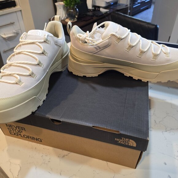 The North Face Glenclyffe Urban White Gravel NF0A8A96TOB Mens Size 12 NEW SHOES - Picture 3 of 9